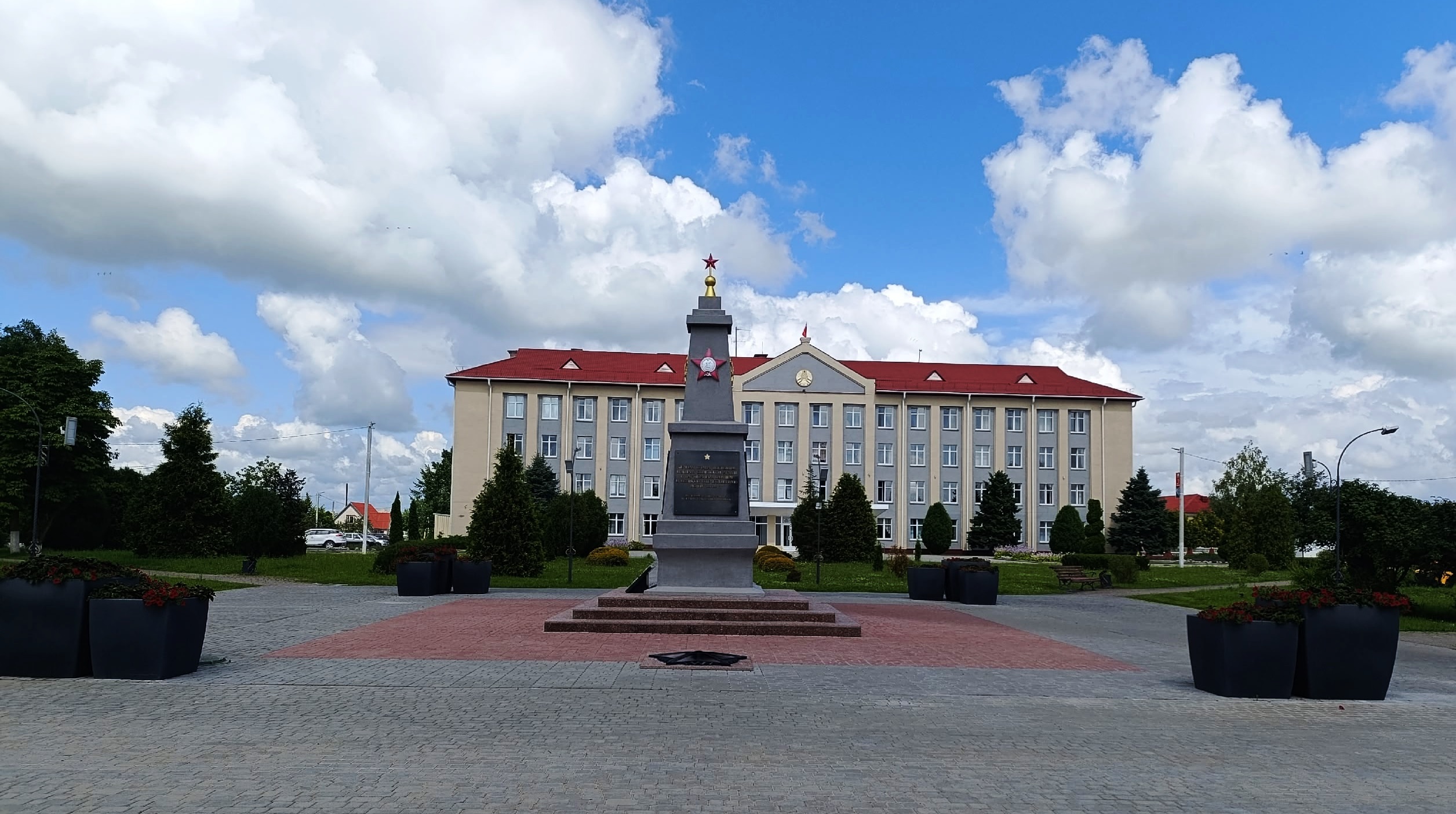 улица Мояковского г.п. Шарковщина