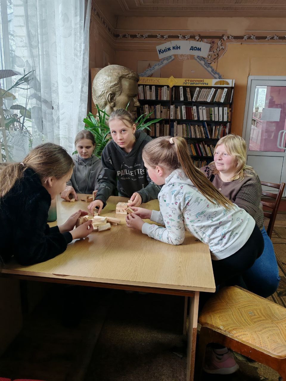 Во время мероприятия в Радюковской библиотеке