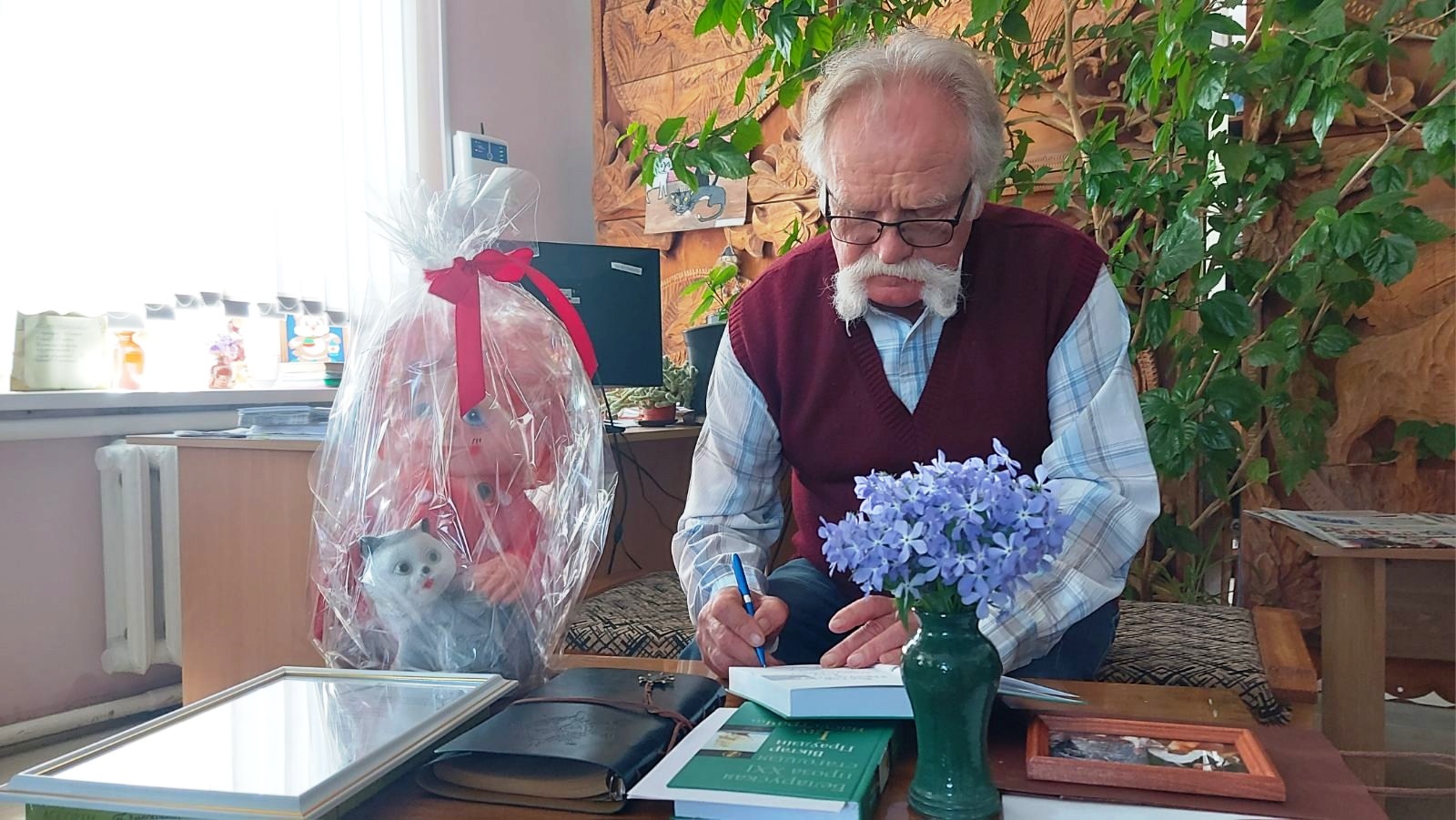 Аўтограф ад пісьменніка