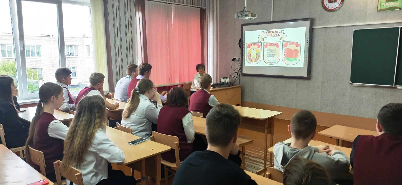 Во время мероприятия районной библиотеки