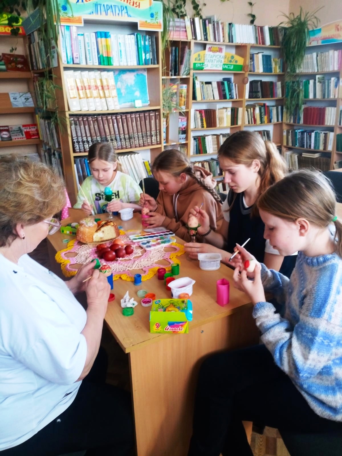 Падчас мерапрыемства ў Іёдскай бібліятэцы 2