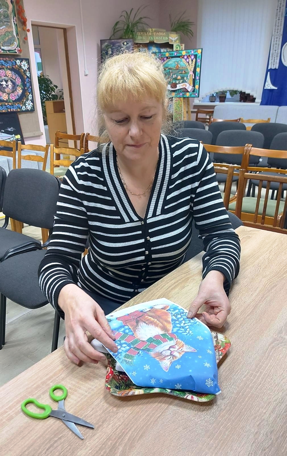 Татьяна Михайловна за работай 1