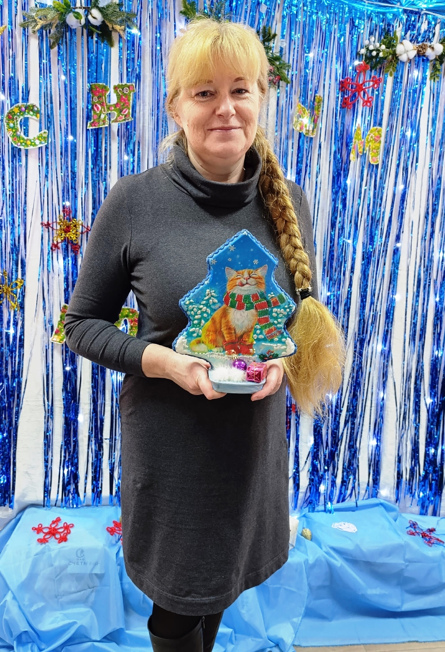 Татьяна Михайловна со своей работай