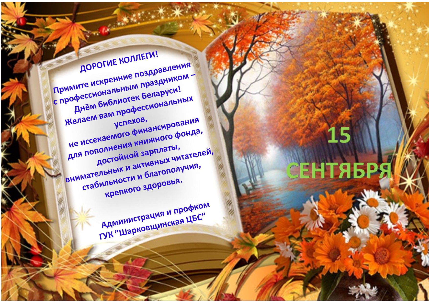 с Днём библиотек
