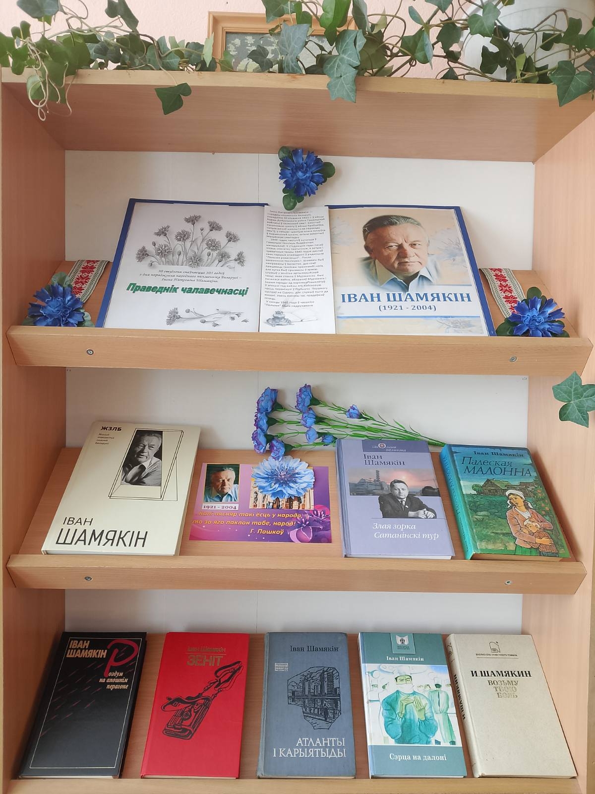 Выстава ў Васюкоўскай бібліятэцы