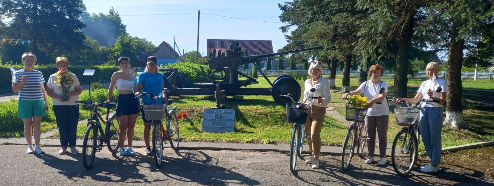 Удзельнікі велапрабегу