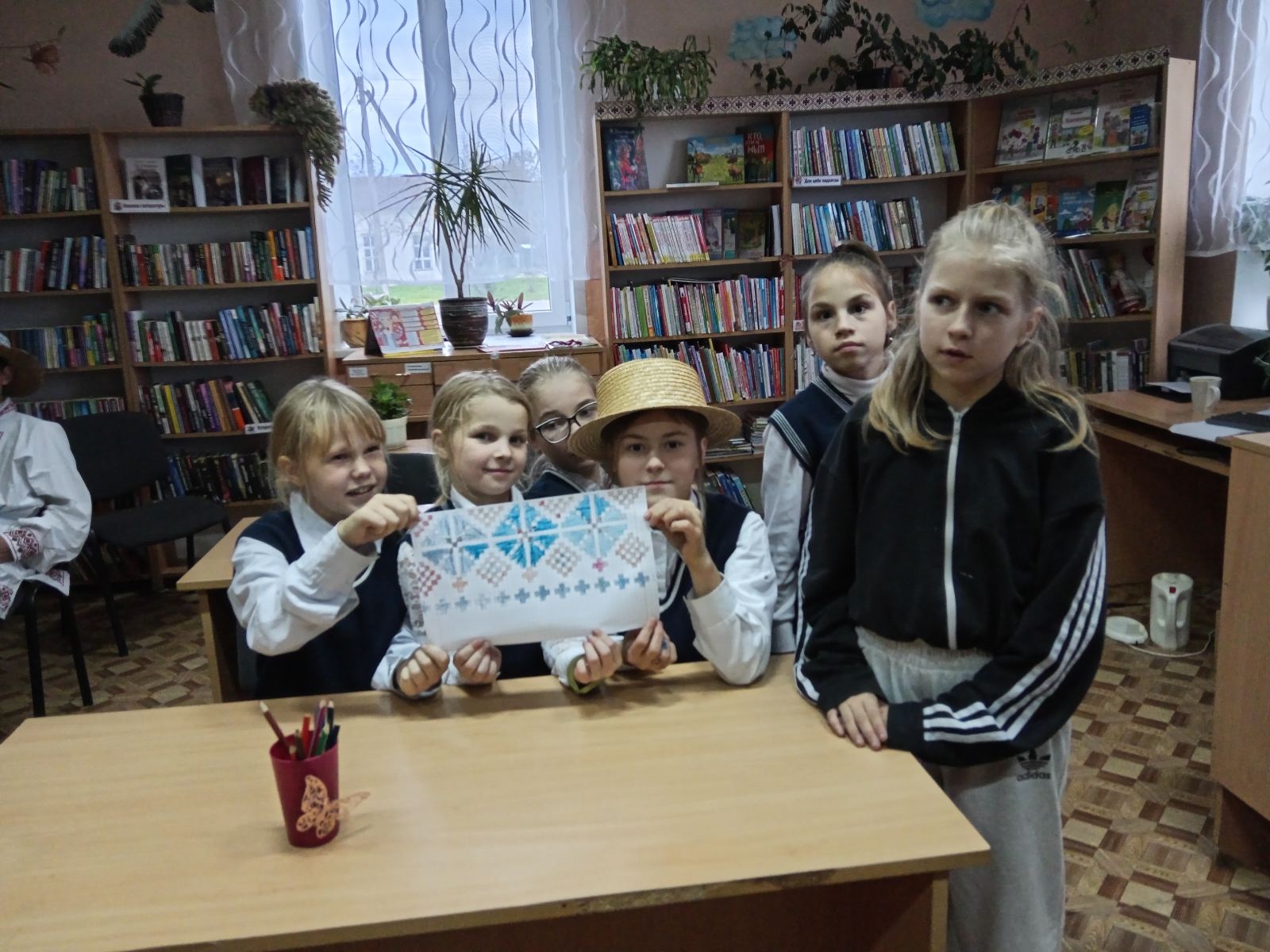 Пад час малявання арнаменту