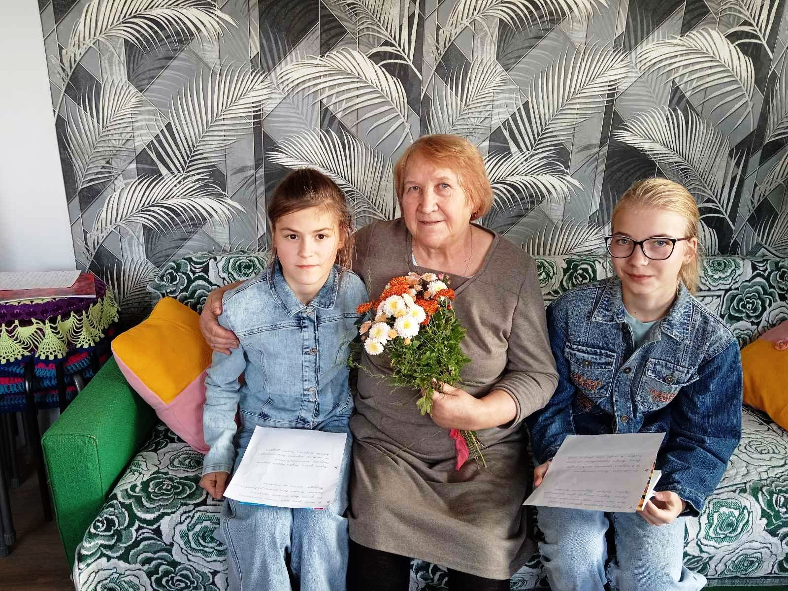 Во время поздравления от Иодской сельской библиотеки 3