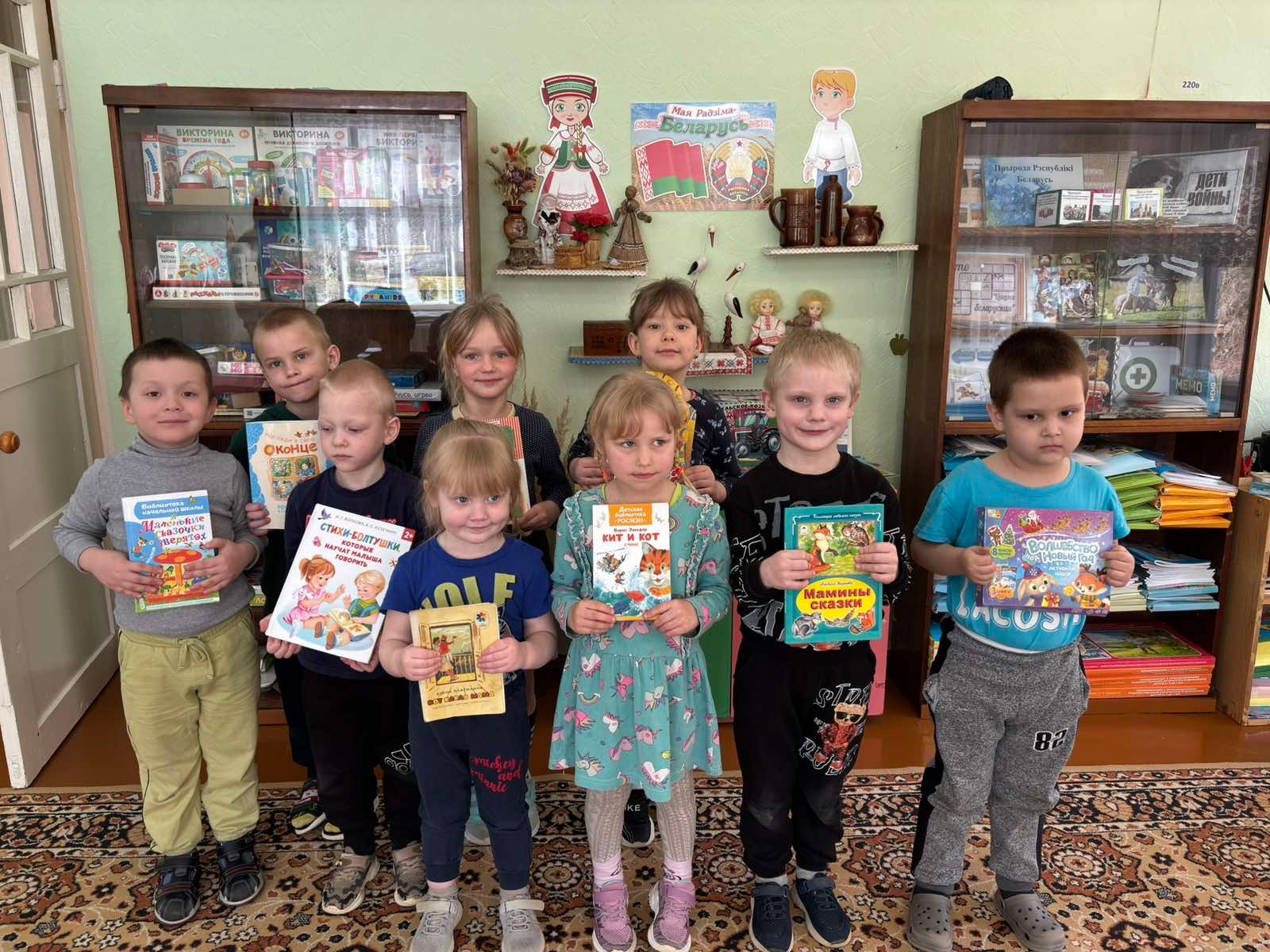 Маленькія ўдзельнікі мерапрыемства