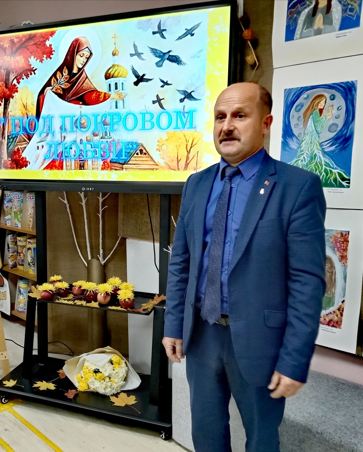 Председатель районной организации профсоюза работников АПК А. Гернат